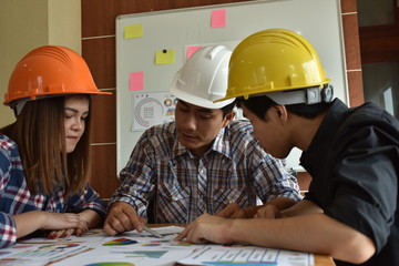 Design engineers meeting planning Civil Engineer and Mechanic Group Meeting planning Structural...