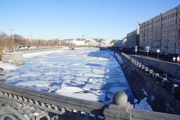 Obraz premium view of moscow russia