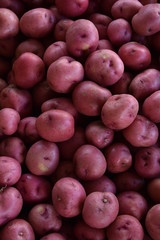 pile of red potatoes
