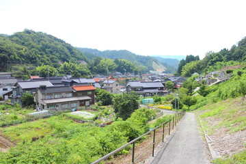 田舎　歩道