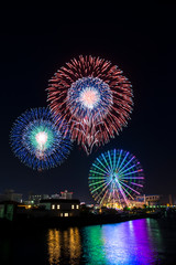 花火と観覧車