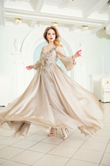 wedding fluttering dress