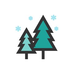 Obraz premium Winter Icon Series