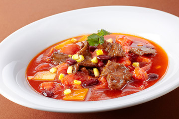 Delicious Chinese cuisine, tomato beef