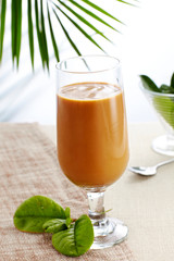 Delicious drinks, juice drinks