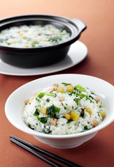 Delicious Chinese cuisine, vegetarian fried rice