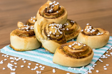 fresh cinnamon buns