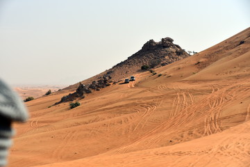 Around Pink Rock, Sharjah, United Arab Emirates