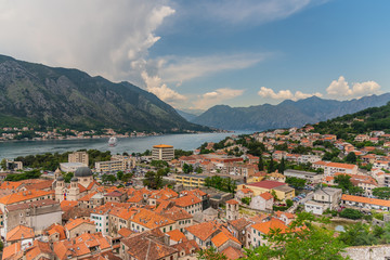 Fototapeta na wymiar landscape view of Kortor, Montenegro
