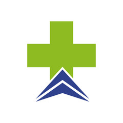 Medical logo icon vector template