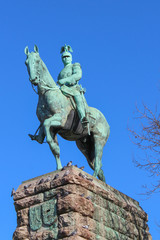 Fototapeta premium Reiterdenkmal Kaiser Wilhelm II Köln