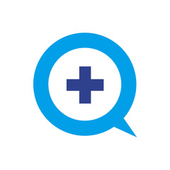 Medical logo icon vector template