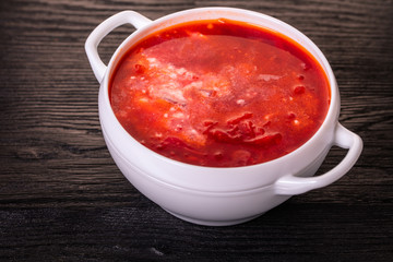 red borsch, ukrainian cuisine