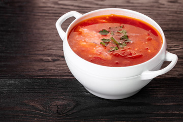 red borsch, ukrainian cuisine