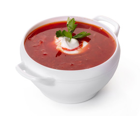 Red borsch, Ukrainian cuisine