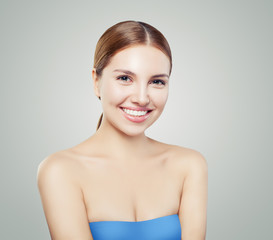 Young pretty girl smiling portrait