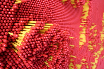 Playfull installation in Science and Technology Center, for children in Vítkovice, Ostrava, Czech republic