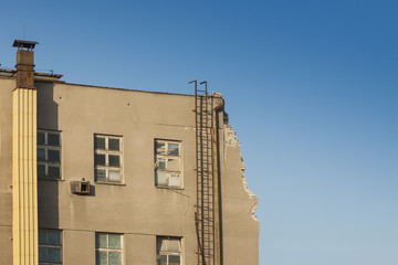 Structure being Demolished