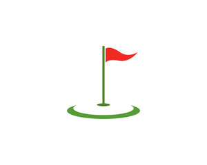 Golf Logo Template vector illustration icon design 