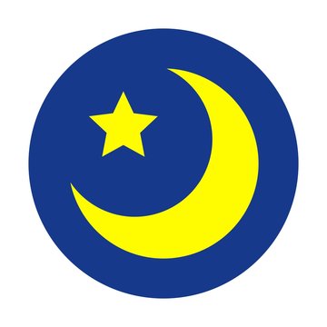 recommend clip art: 三日月と星