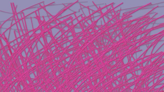 Abstract Squiggle Lines Pink Background UHD 4K 02 24