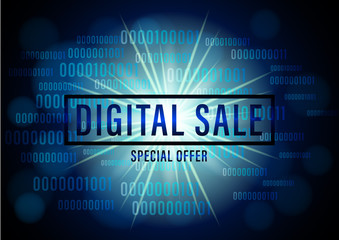 Digital Sale Background