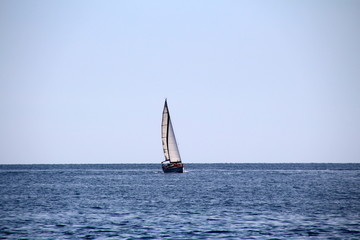 Fototapeta na wymiar Segelboot