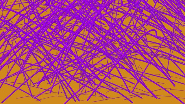 Abstract Squiggle Lines Violet Background UHD 4K 02 24