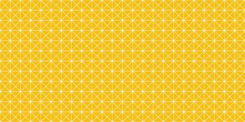 Background pattern seamless square and triangle abstract yellow color geometric vector. Summer Background design.