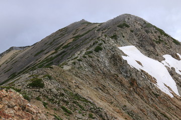 北アルプス 薬師岳山頂