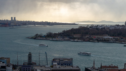 Fototapeta na wymiar Bosphorus Istanbul 