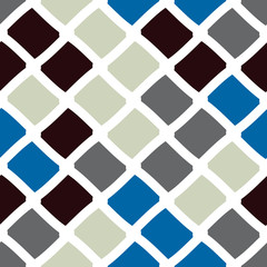 Bright seamless pattern with geometric elements.