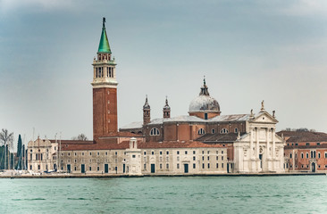 San Giorgio Maggiore is a 16th-century Benedictine church on the island of the same name in Venice, northern Italy, designed by Andrea Palladio