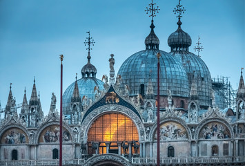 Obraz premium Saint Marks Basilica, Piazza San Marco, Venice, Italy