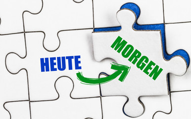 Morgen auf Puzzle