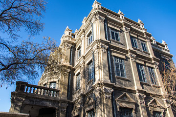 Statue of Zhang Xueliang, located in Marshal Zhang's Mansion, Shenyang, Liaoning, China.