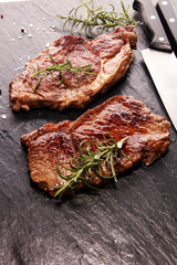 Barbecue Rib Eye Steak - Dry Aged Wagyu Entrecote Steak
