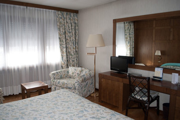 Hotel room interior