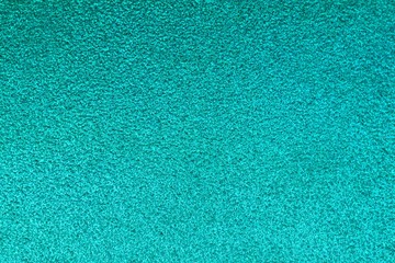 A close view on the blue green material pattern.