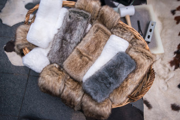 closeup of pile of fur