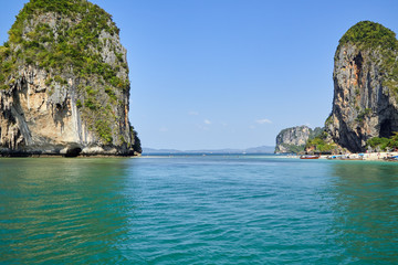Naklejka premium Paradise island in Thailand Andaman