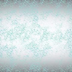Fototapeta premium Seamless abstract pattern. Texture in turquoise and silver colors.