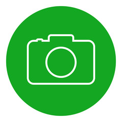 CAMERAS ALLOWED sign. Vector.