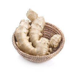 ginger isolated on a white background