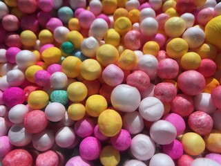 background of colorful candy