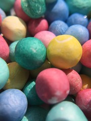 colorful easter eggs
