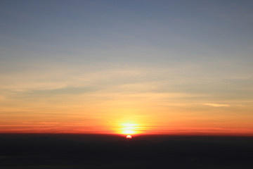Sunlight on the morning