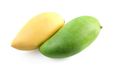 mango isolated on white background