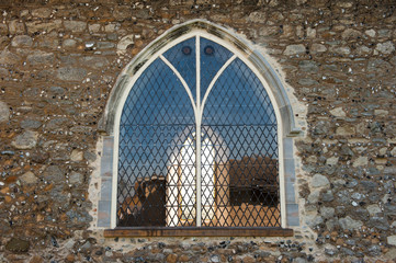 old church and graves