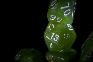set of dice d6 d10 d20